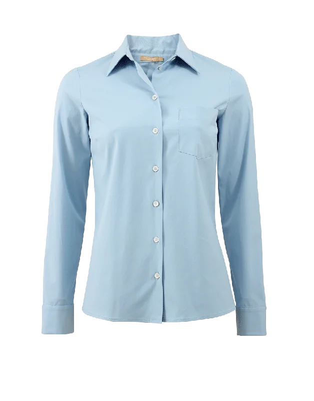 Classic Button Down Shirt Unique Women's Upcycled