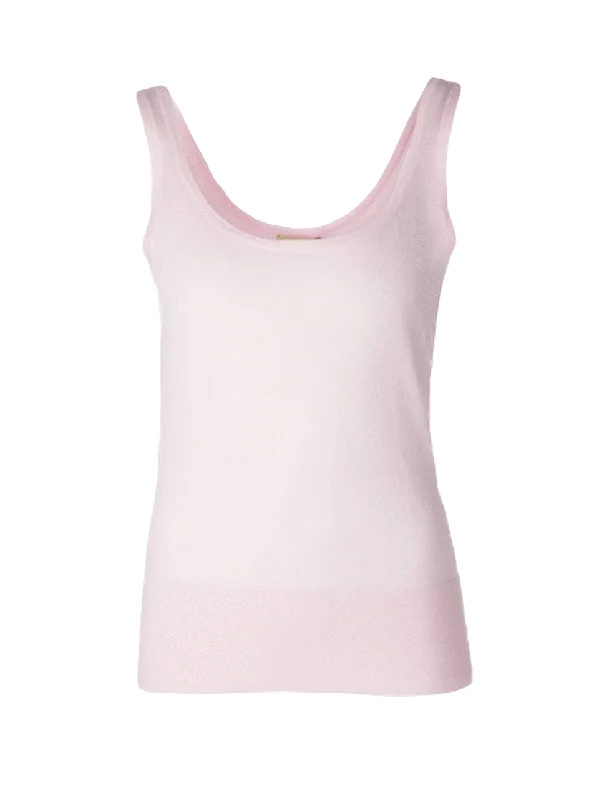 Featherweight Cashmere Tank Sharp Women's Italian