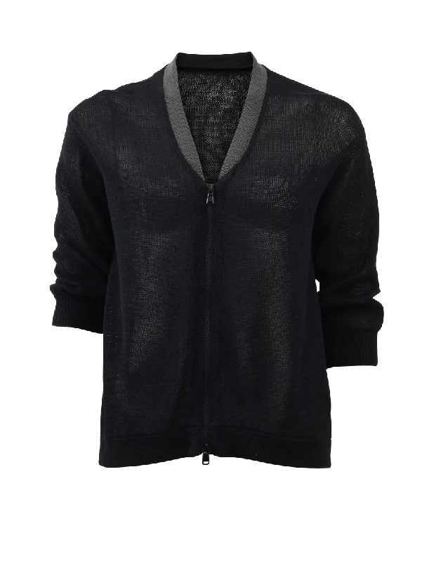 Monili Zip Cardigan Confident Women's High - fashion