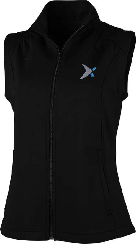 Charles River Ladies Seaport Full Zip Performance Vest Polished Women's Silk