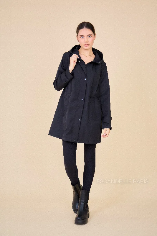 LOUANE - Parka mi-longue ajustable Sharp Women's Italian