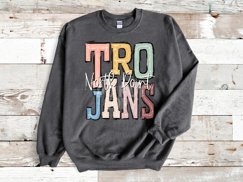 Trojans- North Point Boho Sweatshirt