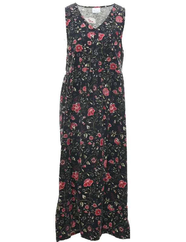 Bobbie brooks Floral Dress - M Sustainable Organic