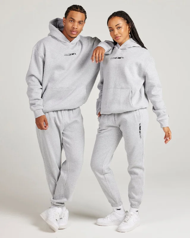 Pursuit Hoodie - Grey Youthful Women's Anime - inspired