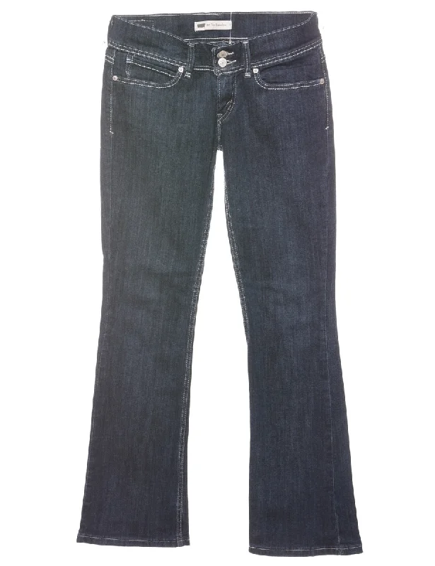 Boot Cut Dark Wash Y2K Levi's Jeans - W30 L32 Cool Women's Distressed