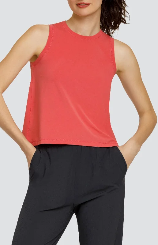 Machli Tank - Cherry Rose Minimalist Women's Casual