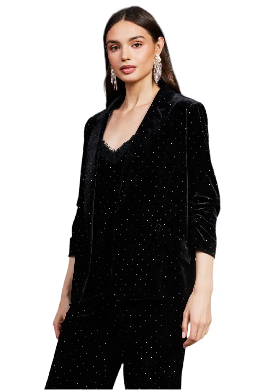Cosmic Night Blazer Cool Women's Distressed