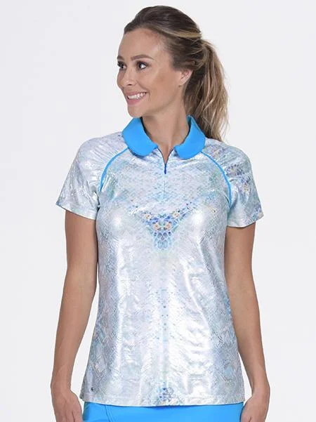 Resort Polo Rouched Sleeve - FINAL SALE Sporty Women's Tennis
