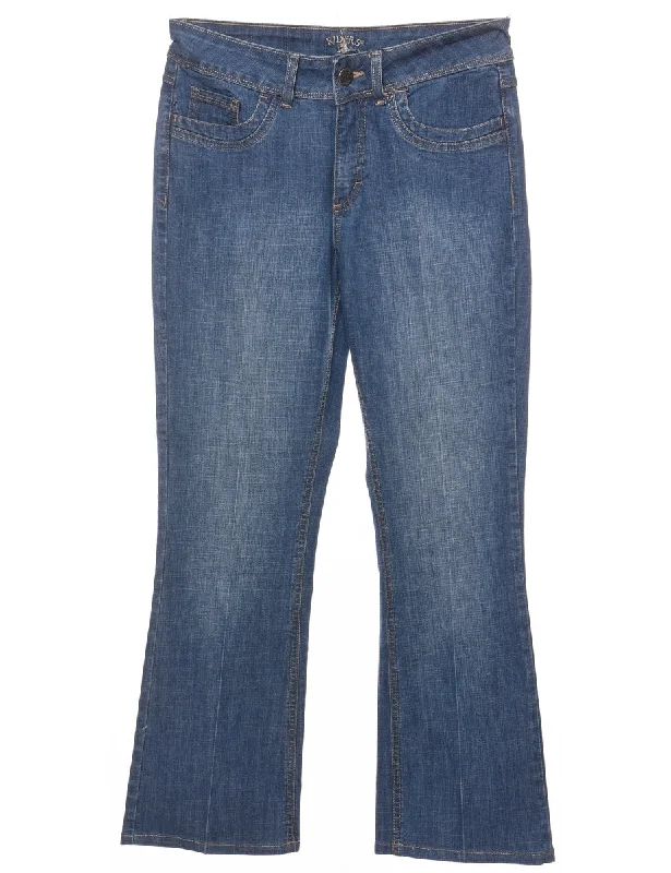 Boot Cut Lee Jeans - W30 L28 Sleek Women's Metallic