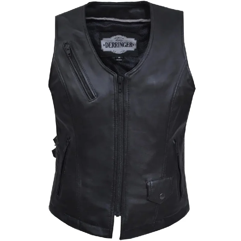 Unik International Women's Buckle 3 Pocket Vest Athletic Women's High - 