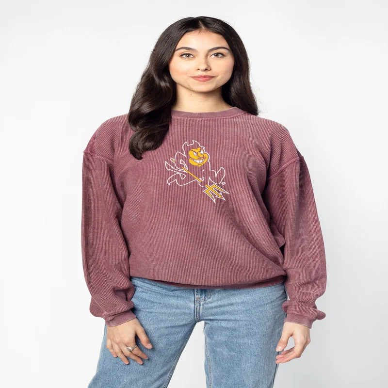 ASU Corded Crew MRN Practical Women's Quick - dry