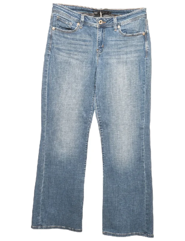 Boot Cut Light Wash Distressed Levi's Jeans - W30 L30 Modern Women's Tech