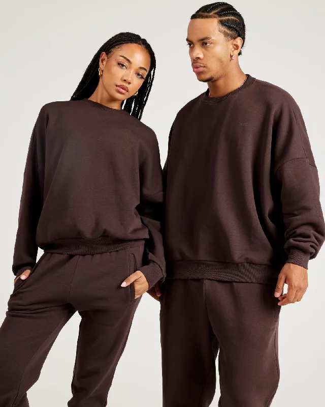 Omni Unisex Crewneck - Espresso Trendy Women's 
