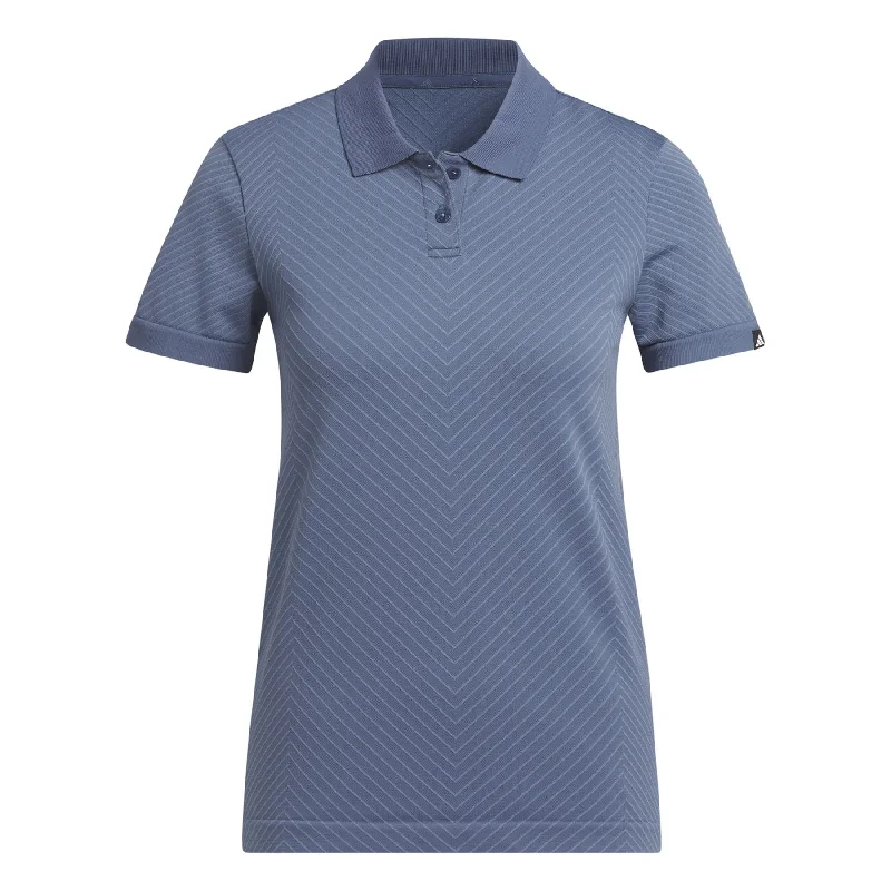 Womens Ultimate365 Tour Primeknit Polo Preloved Ink - SS24 Polished Women's Silk