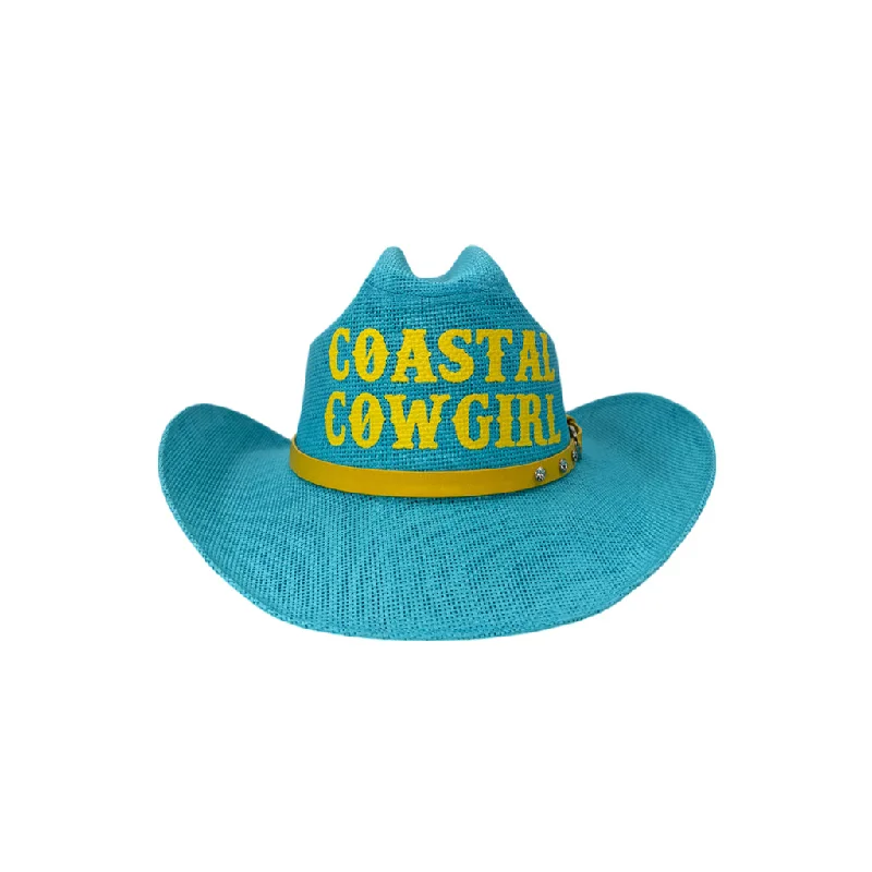 CH-1043- COSTAL COWGIRL BLUE/YELLOW Scandinavian