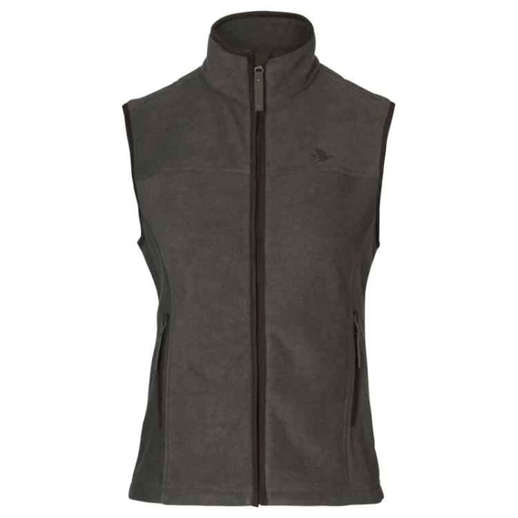 Seeland Ladies Woodcock Ivy Fleece Waistcoat - Dark Grey Melange