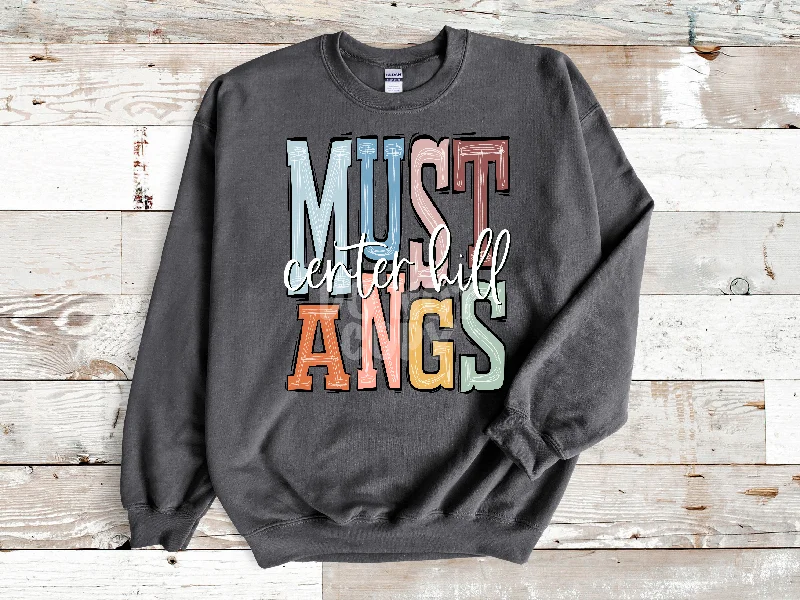 Mustangs - Center Hill Boho Sweatshirt