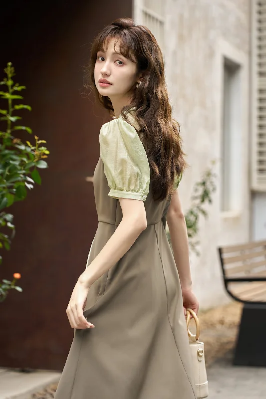 A-line Midi Dress for Women