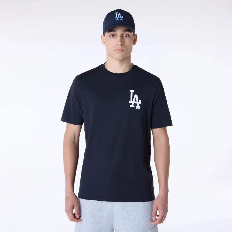 LA Dodgers MLB Pennant Graphic Navy T-Shirt