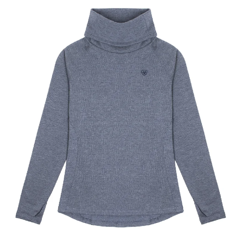 Ariat Womens Canny L/S Top Navy Eclipse Practical Women's Quick - dry