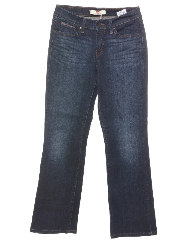 Boot Cut Dark Wash Levi's Jeans - W28 L34 Dynamic Women's High - energy