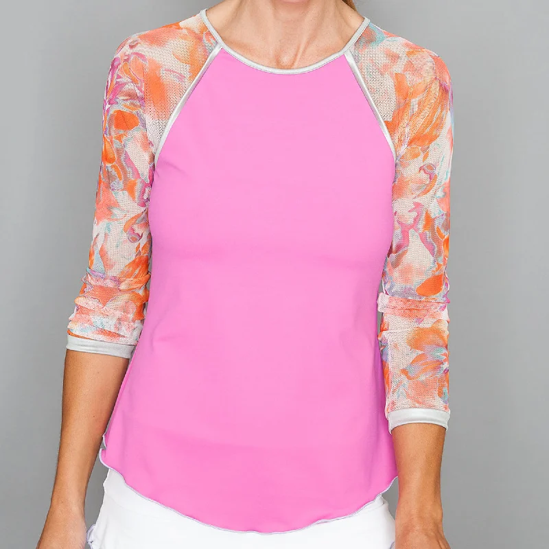 Catalina Long Sleeve Top (lilac) Relaxed Women's 