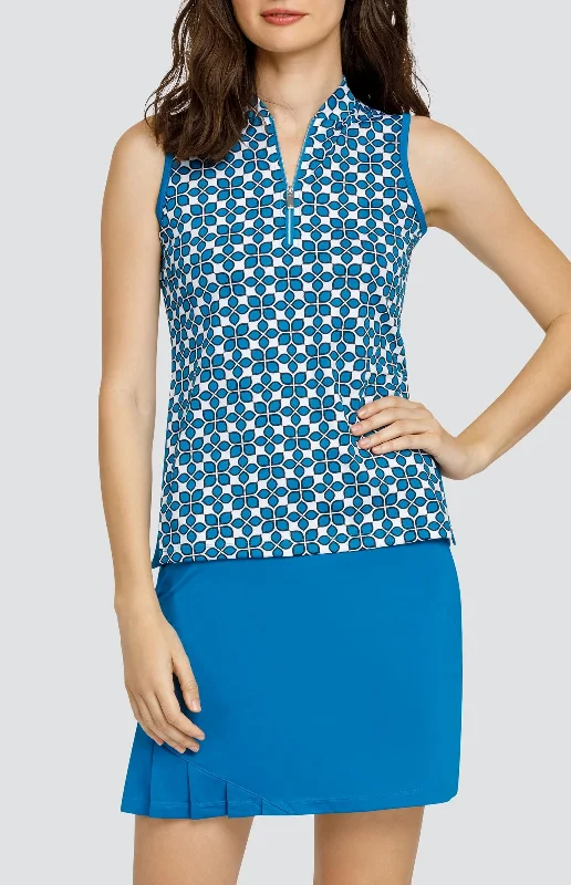 Steele Top - Mosaic Blooms Youthful Women's Pop