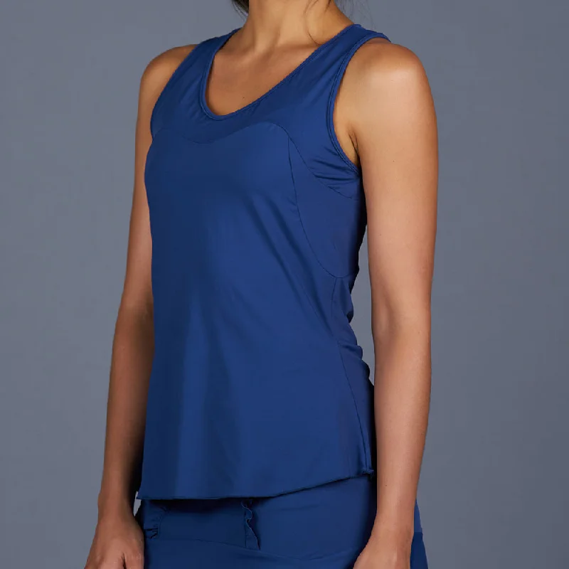 NY Square Tank Top (Navy)