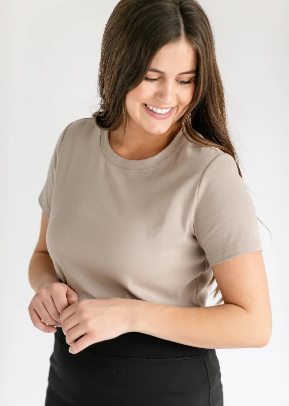 Essential Short Sleeve Crewneck Tee - FINAL SALE European