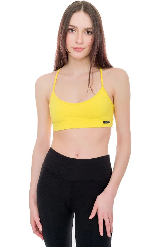 Cross Back Cami Sport Bra Youthful Women's Anime - inspired