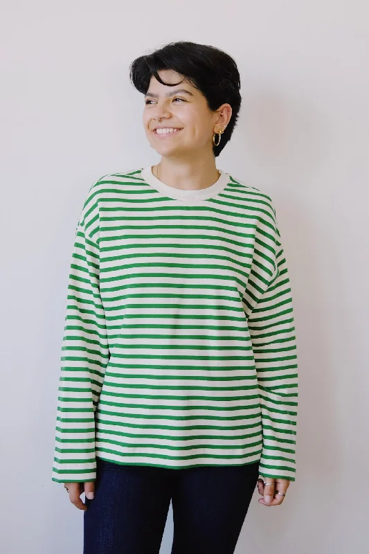 sweatshirt - frankaa maarlen - undyed / ivy green