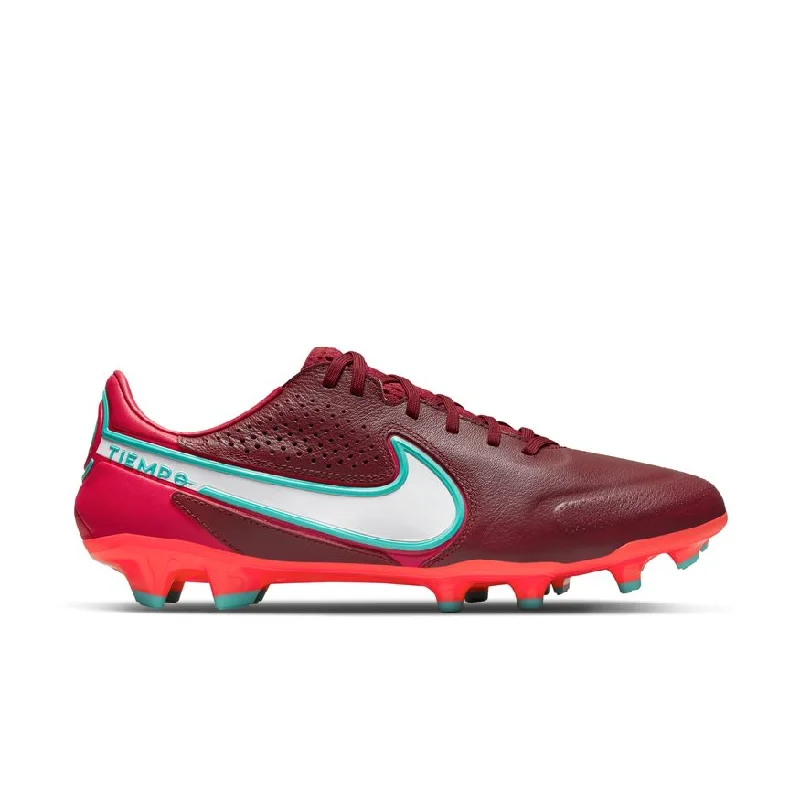 Nike Tiempo Legend 9 Pro FG -TEAM RED/WHITE-MYSTIC HIBISCUS Youthful Women's Pop