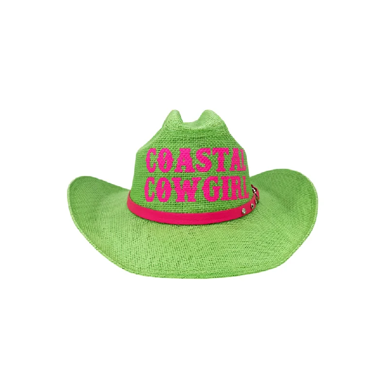 CH-1043- COSTAL COWGIRL GREEN/PINK Casual Women's Japanese 