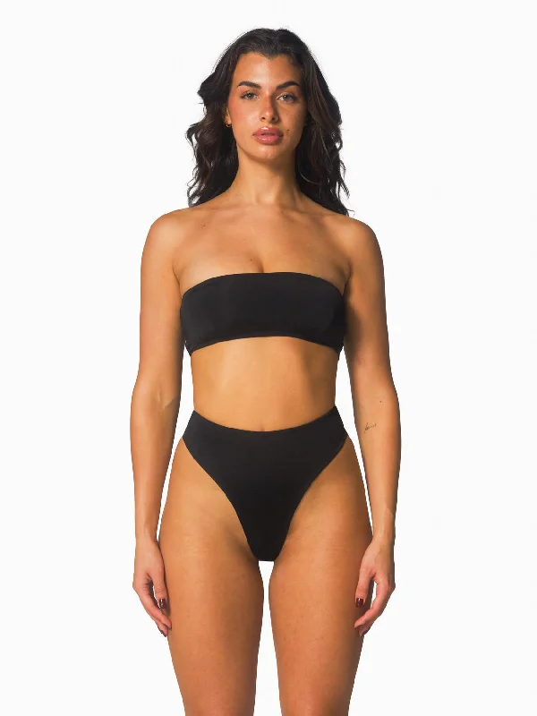 The Aubrey Top / Black Vacation