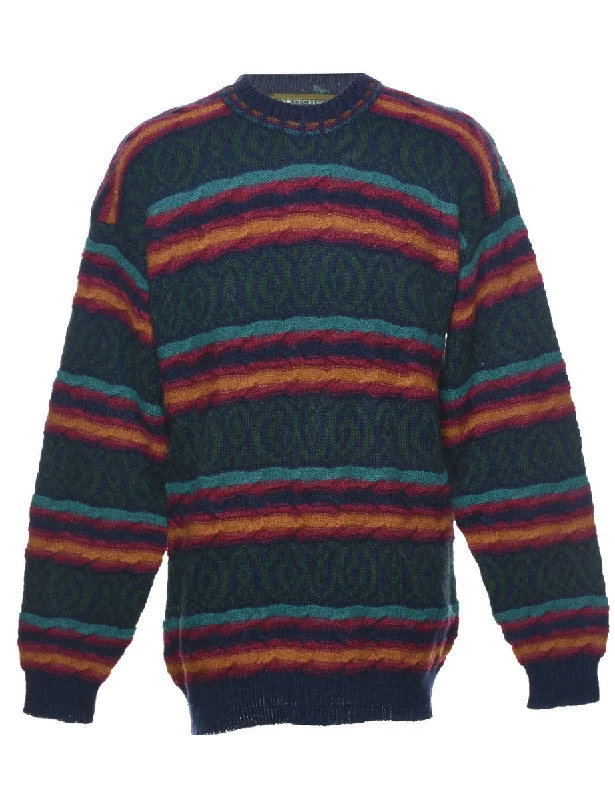 Britches Patterned Jumper - M Luxurious Women's High -  end