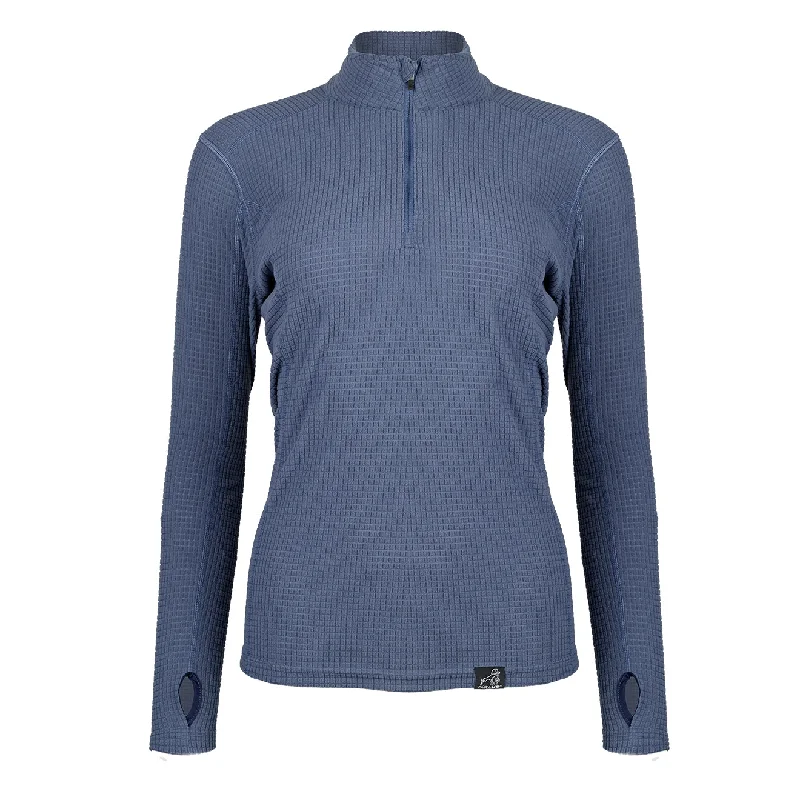 Paramo Womens Grid Technic Baselayer Indigo Blue Feminine Women's Soft 