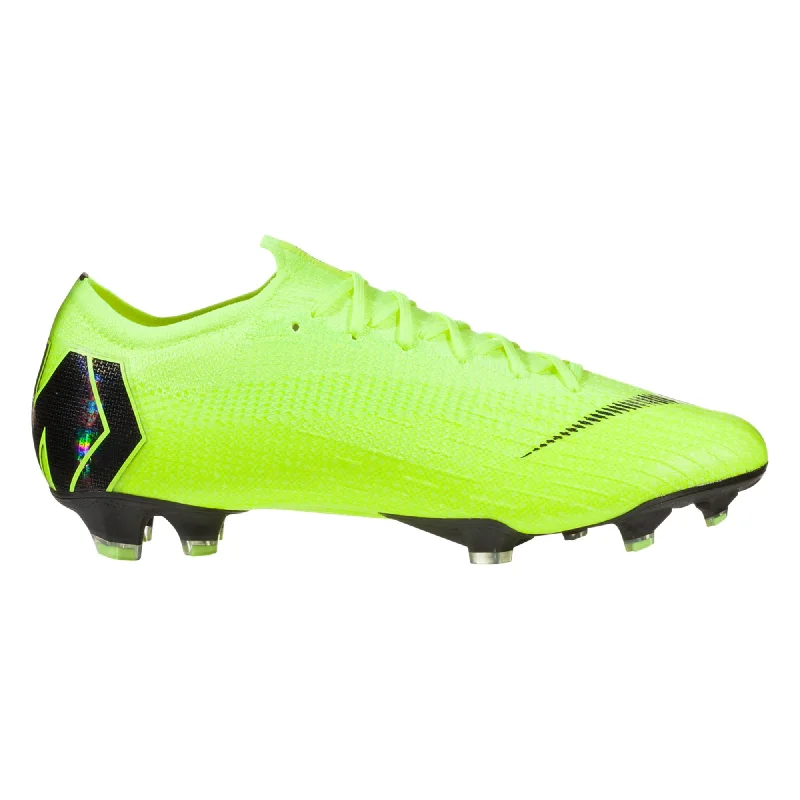 NIKE VAPOR 12 ELITE FG-VOLT/BLACK Modern Women's 