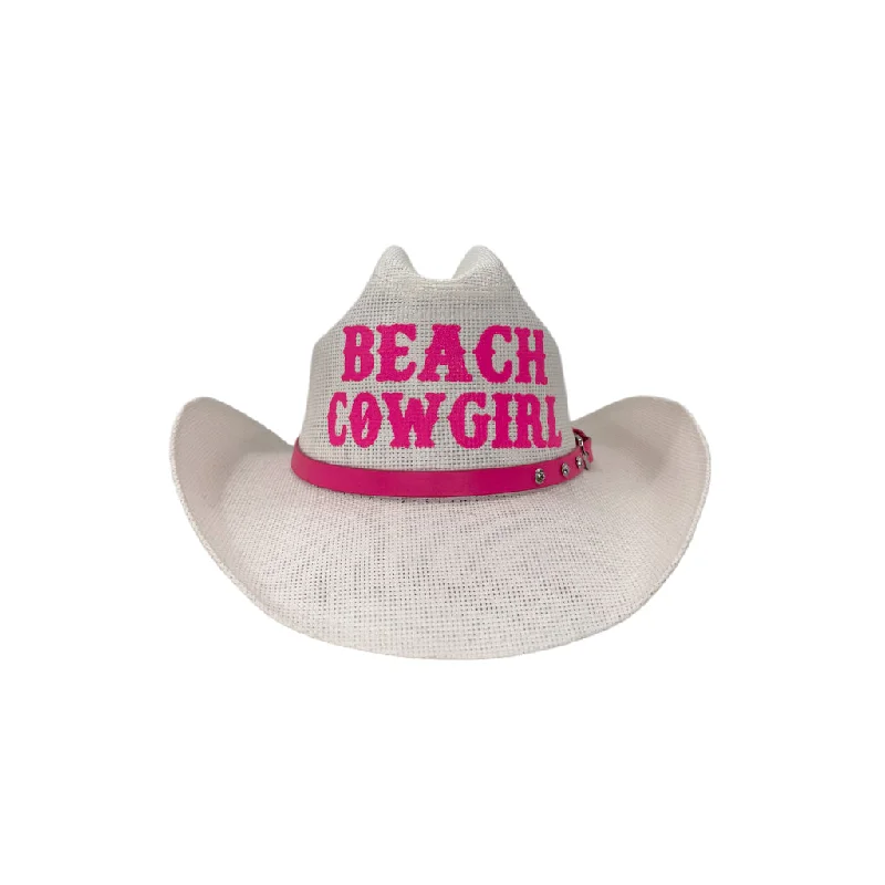 CH-1043-BEACH COWGIRL WHITE/PINK Artistic Women's Avant - 