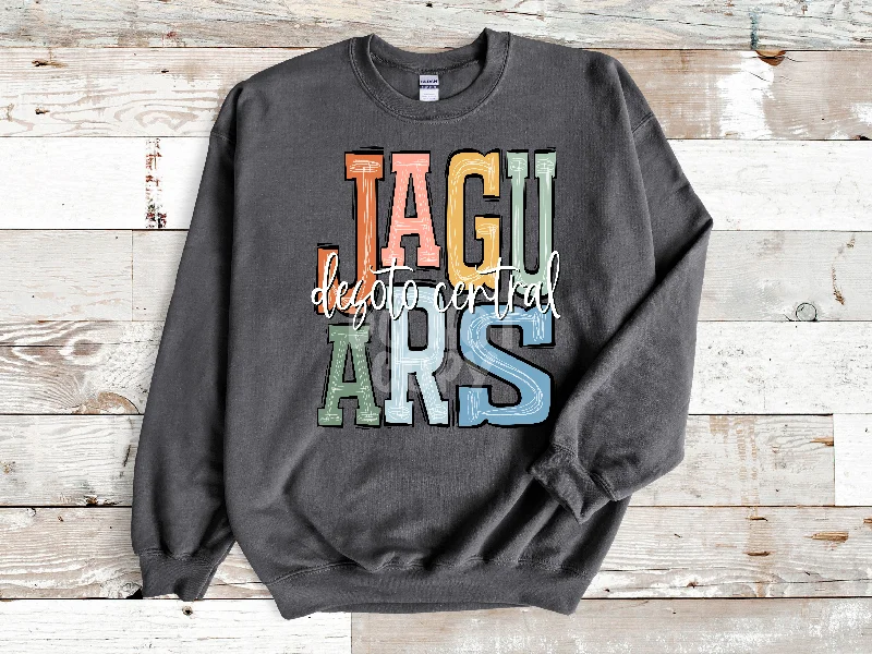 Jaguars - Desoto Central Boho Sweatshirt