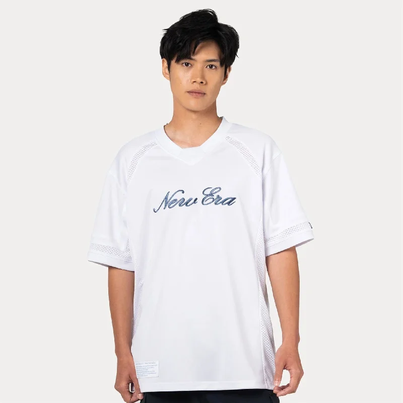 New Era Heritage White Football Jersey Youthful Women's Pop