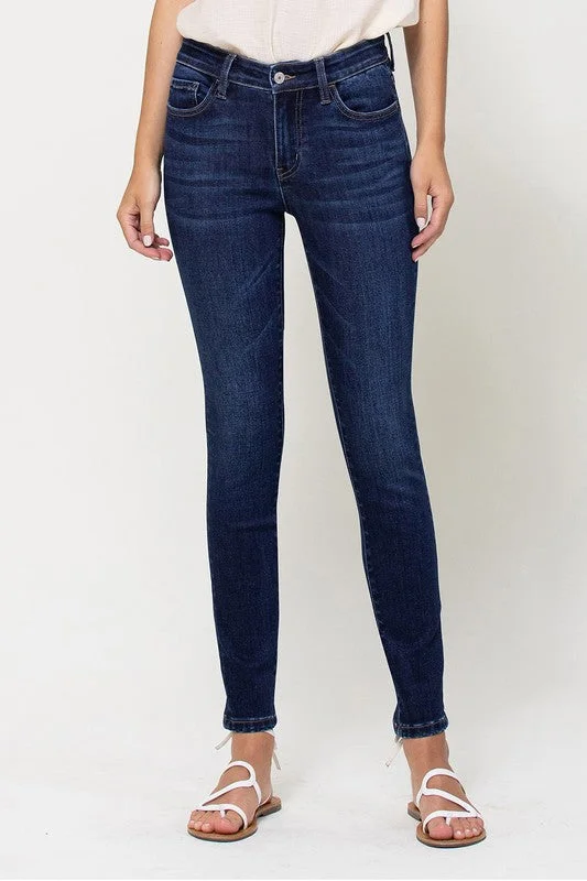 High Rise Skinny Jeans Classic Women's Tweed