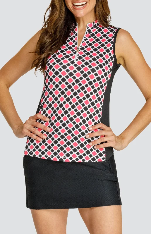 Coralis Top - Dew Drops Vintage Women's 1970S 