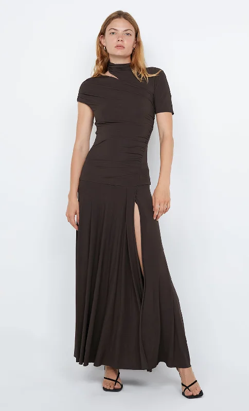 SERAPHINA ASYM DRESS - TWIG Confident Women's Power