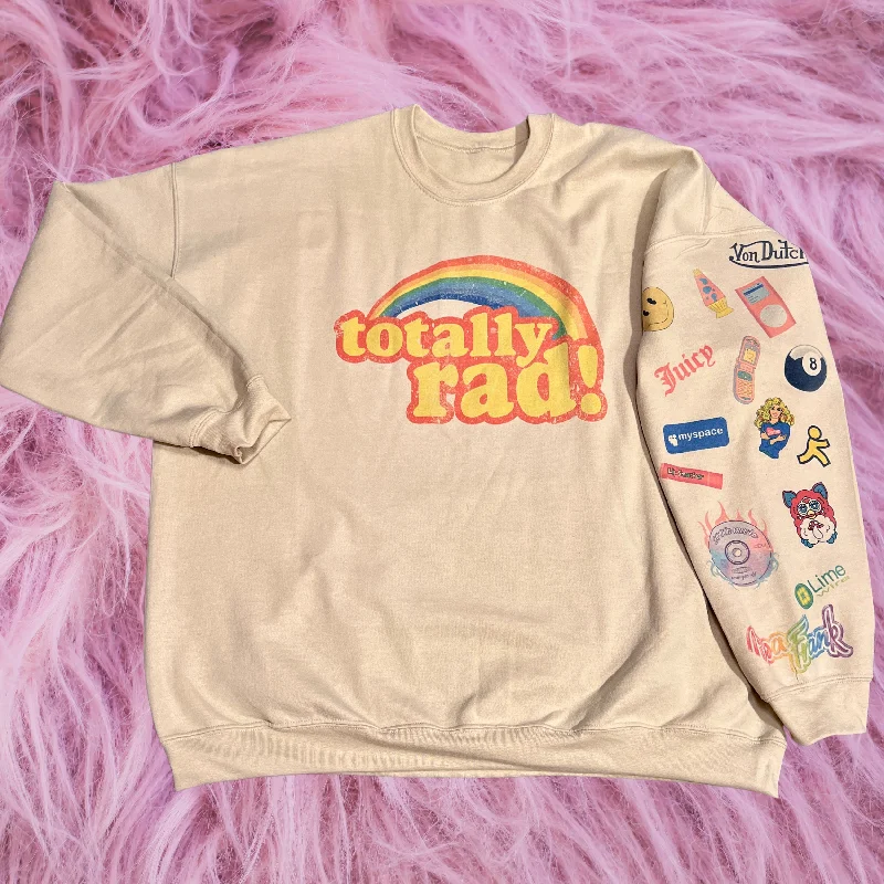 Throwback Totally Rad Retro Sweatshirt