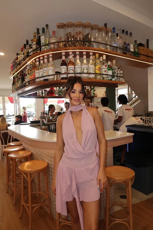 Louise Dress - Dusty Pink Sophisticated Women's 