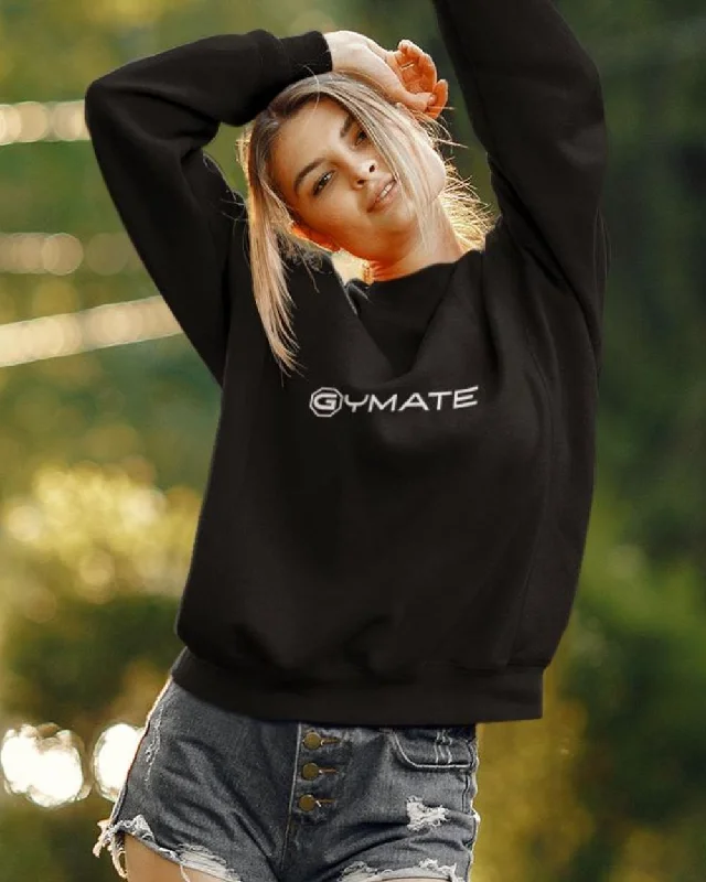 Designer Womens Sweatshirts Gymate Logo ctr/large Youthful Women's Anime - inspired