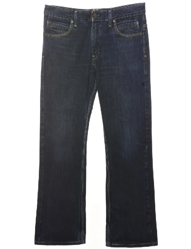 Boot Cut 527 Levi's Jeans - W34 L32 Tough Women's Military - inspired