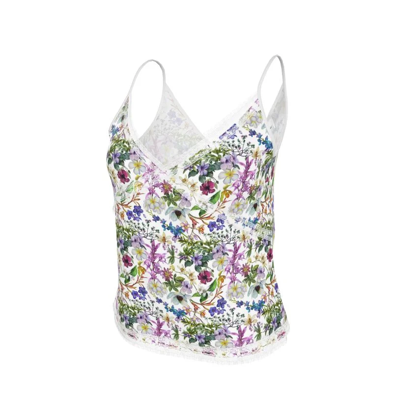 Silk Cami - Orchid Light Botanicals Collection