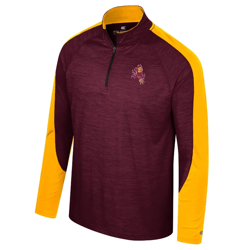 ASU Langmore 1/4 Zip Pullover Earthy Women's 