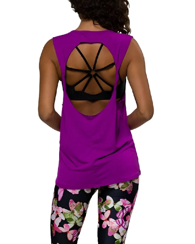 Onzie Hot Yoga Twist Back Top 3602 performance
